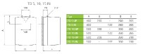 DRAŽICE TO 15 IN Zásobníkový ohřívač vody elektrický    105313209